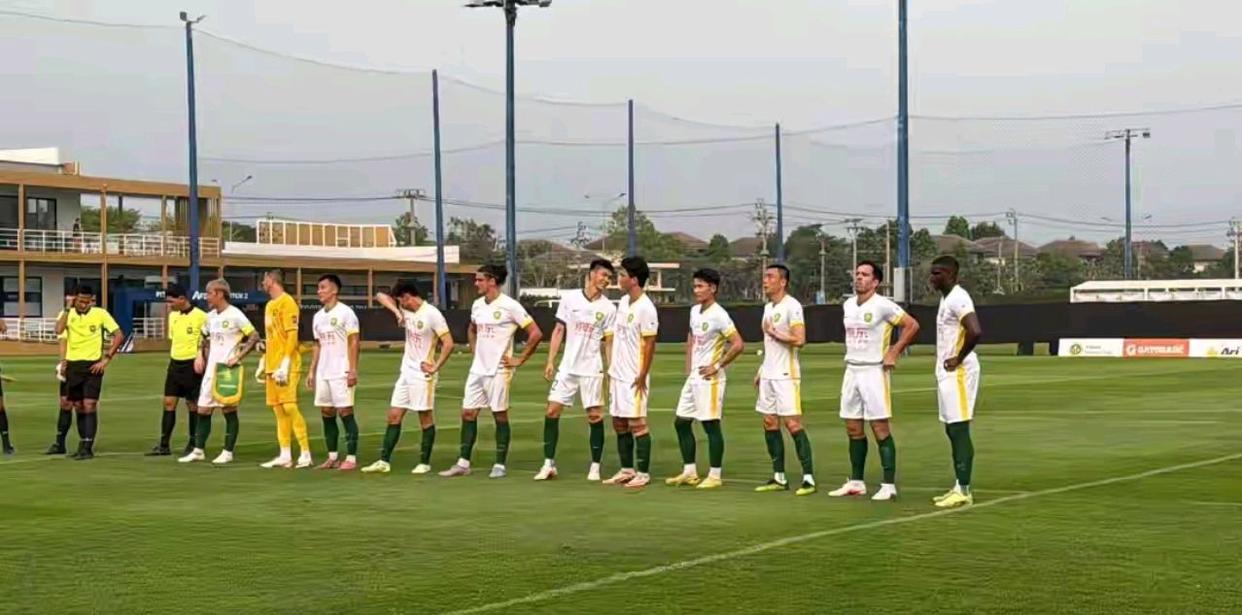 FB体育app下载-国安冬训：林良铭闪击破门 1-1战平韩国华城FC